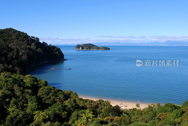 Coquille湾，Abel Tasman，新西兰